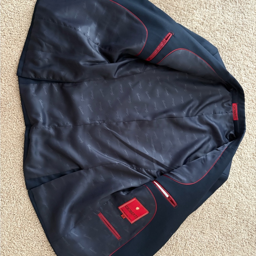 Boys 3 piece Navy suit 10-12 - Picture 13 of 16